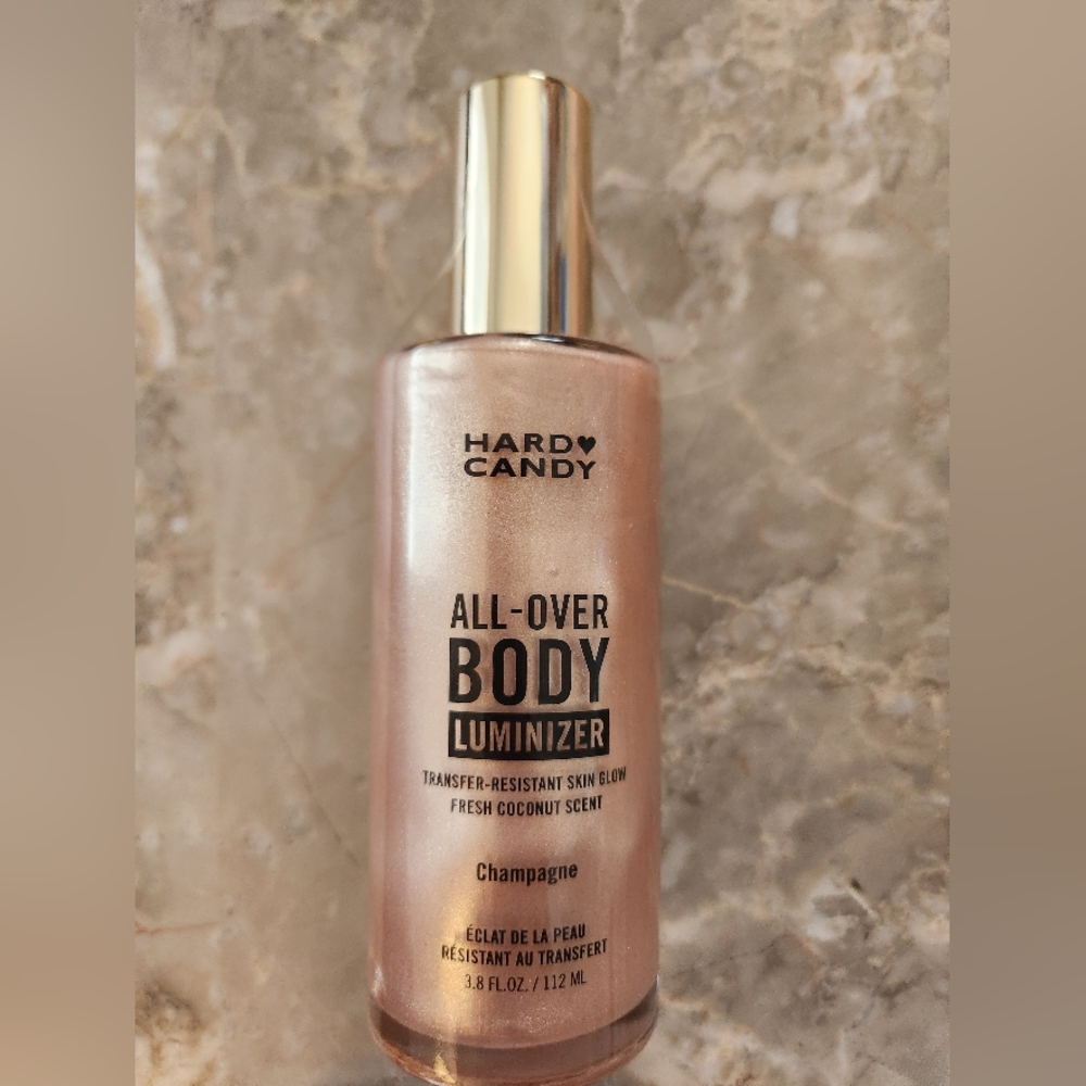 ❤️Sale Hard Candy All Over Body Luminizer Champagne Fresh Coconut Scented